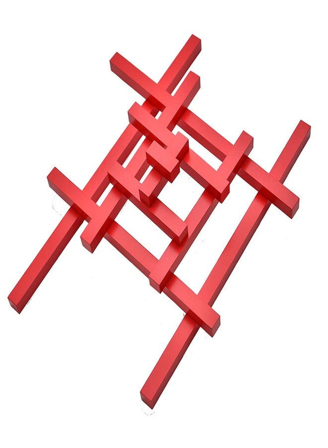 Kghios Montessori Long Red Rods Montessori Sensorial Toys Material for Toddlers Children Kids Educational Tools Preschool Learning (5CM-50CM) - Image 3